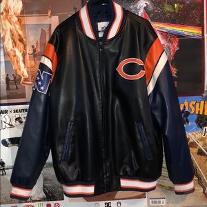 Chicago Bears Leather Jacket